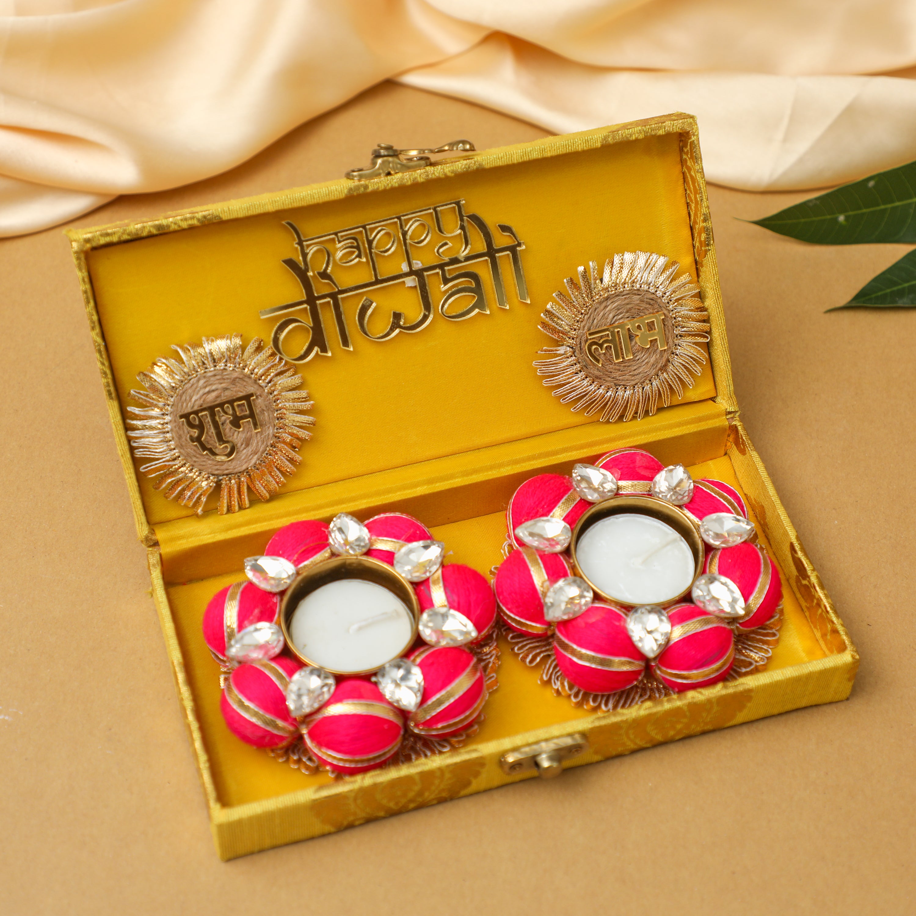 Designer Diya Gift Set